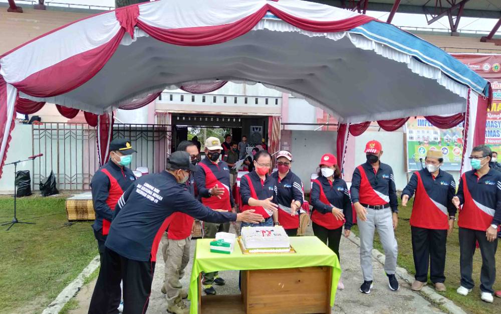 Pemkab Katingan Peringati Hari Kesehatan dengan Menggelar Senam