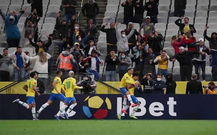 Brazil Tim Amerika Selatan Pertama Lolos ke Piala Dunia 2022