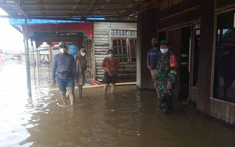 4 Kelurahan di Kecamatan Pahandut Terendam Banjir