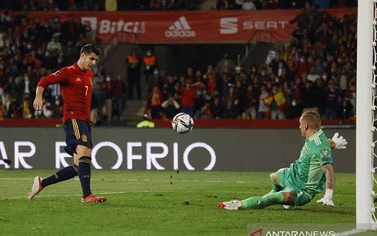 Alvaro Morata Antar Spanyol ke Putaran Final Piala Dunia 2022