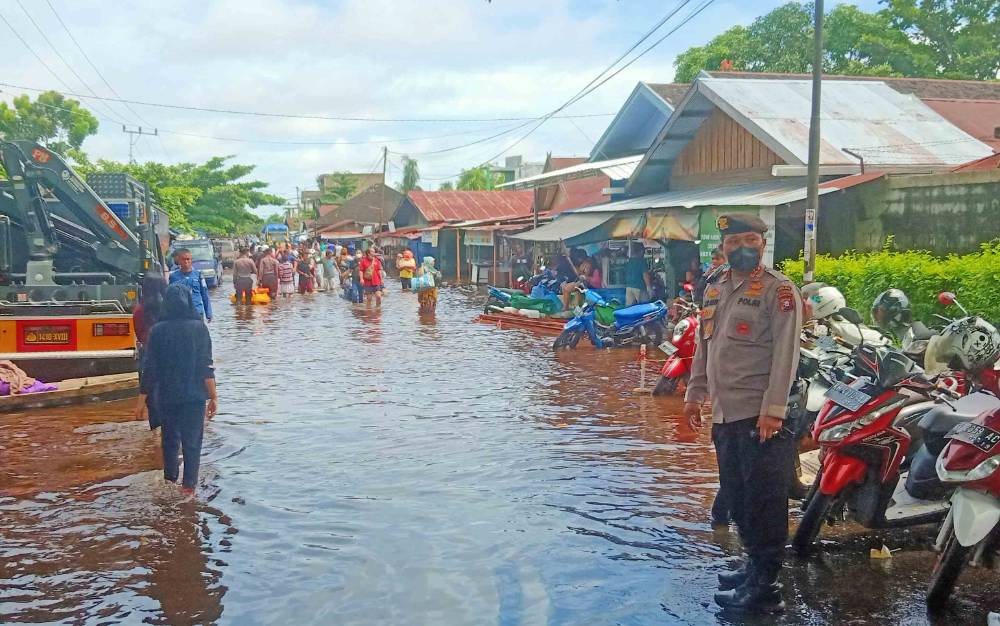Banjir Mendawai dan Sekitarnya Tambah Meluas