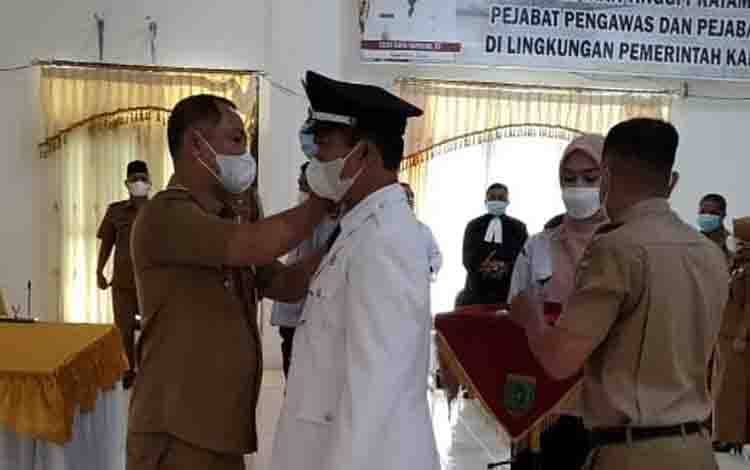 Ini Daftar Nama Pejabat Eselon yang Dilantik Bupati Barito Selatan