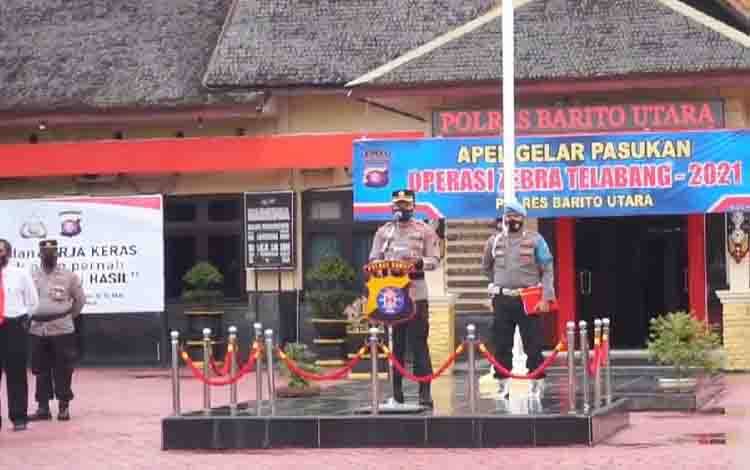 Kapolda Kalteng Berikan Penekanan pada Operasi Zebra Telabang