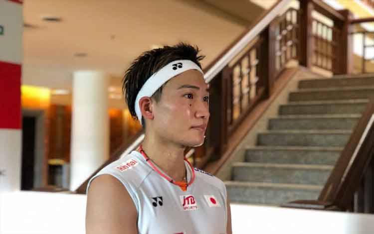 Momota Akui Lebih Alot Hadapi Pemain Indonesia Bermain di Kandang