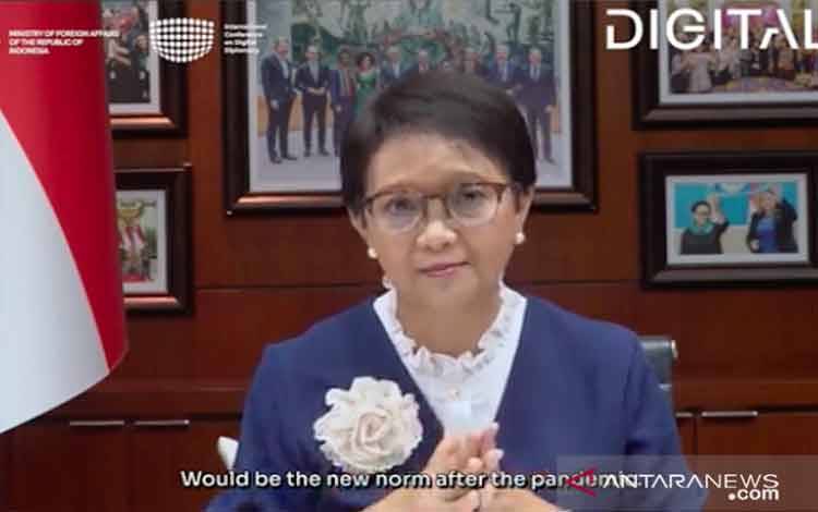 Menlu Retno: Pemanfaatan Diplomasi Digital Terus Meningkat