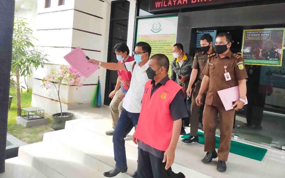 Ditetapkan Sebagai Tersangka, Mantan Ketua BAN PAUD PNF Kalteng Ditahan