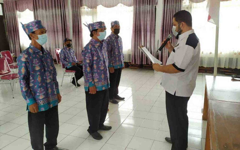Pengurus PWI Kapuas Masa Bakti 2020 - 2023 Resmi Dilantik