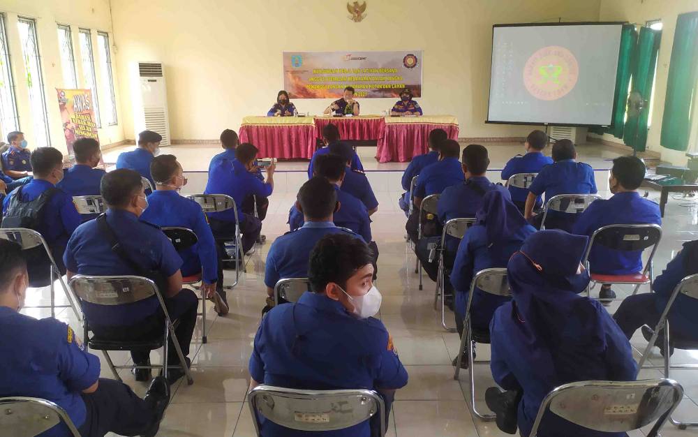 Satpol PP dan Damkar Lamandau Studi Banding ke Kotim