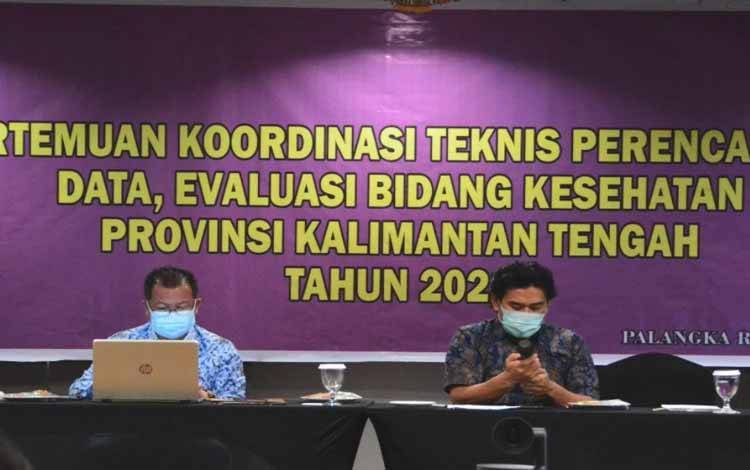 Data Kesehatan Kalteng Tentukan Tepatnya Arah Kebijakan