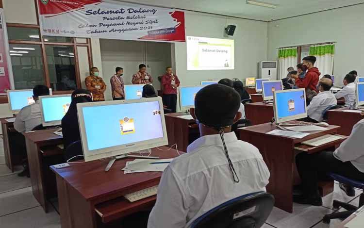 SKB Sesi Pertama, 1 Peserta Tanpa Keterangan