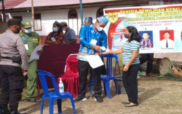 Ini Nama Calon Kades Terpilih Pilkades Serentak di Gunung Mas