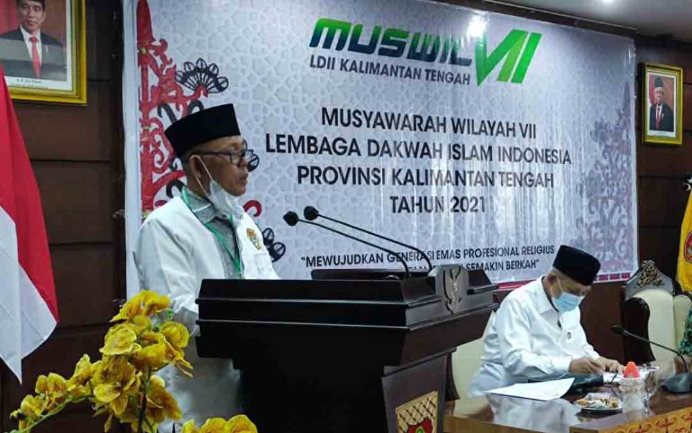 Muswil DPW LDII Selaraskan Program Organisasi dengan Pemprov Kalteng