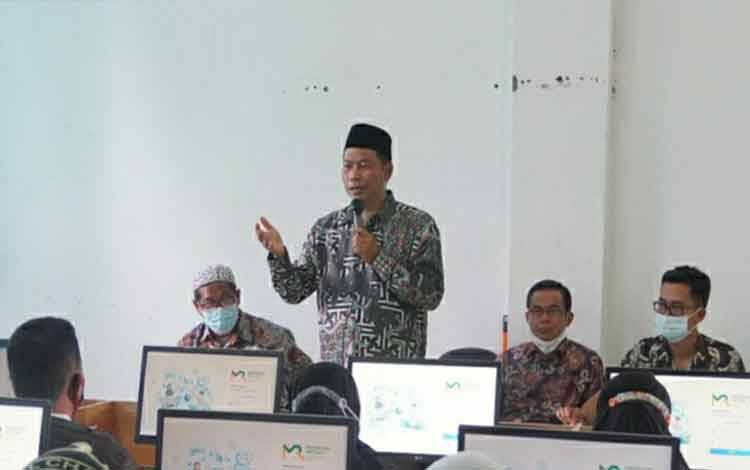 Kepala Kemenag Kapuas Beri Motivasi Peserta Asesmen