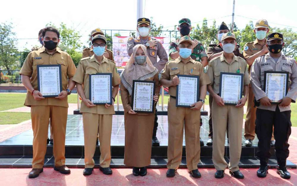 Kapolres Kapuas Harapkan Faskes Terus Termotivasi Sukseskan Percepatan Vaksinasi
