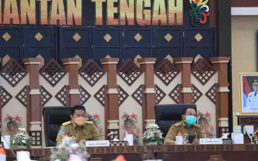 Persentase Realisasi Pendapatan Kalteng Menurun