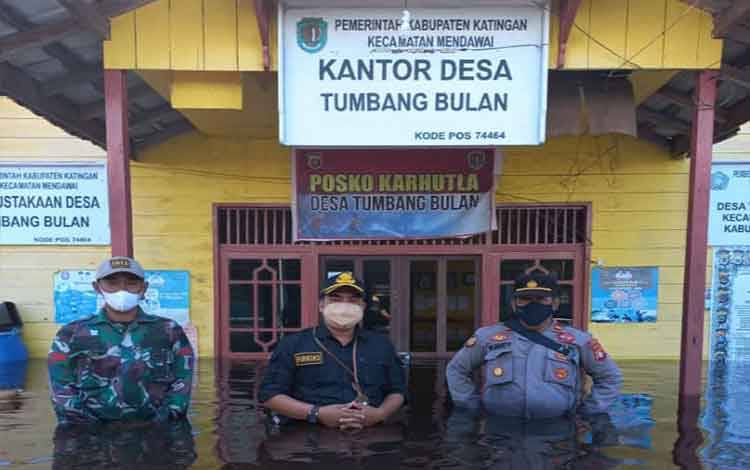 Banjir Melanda Wilayah Desa Tumbang Bulan Katingan