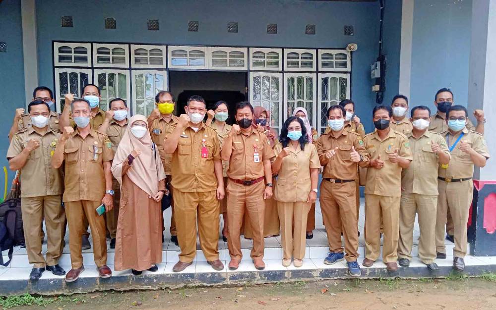 Diskominfosantik Barito Timur Terima Kunjungan Kerja dari Barito Selatan