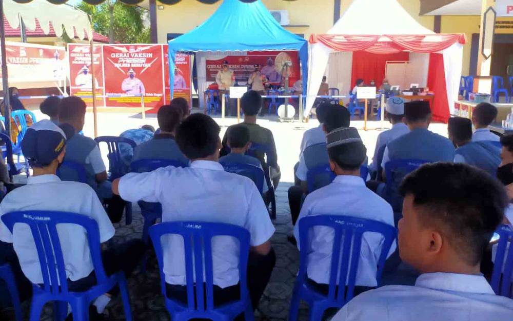 Terbatasnya Vaksin Jadi Kendala Pelaksanaan Vaksinasi Remaja di Seruyan