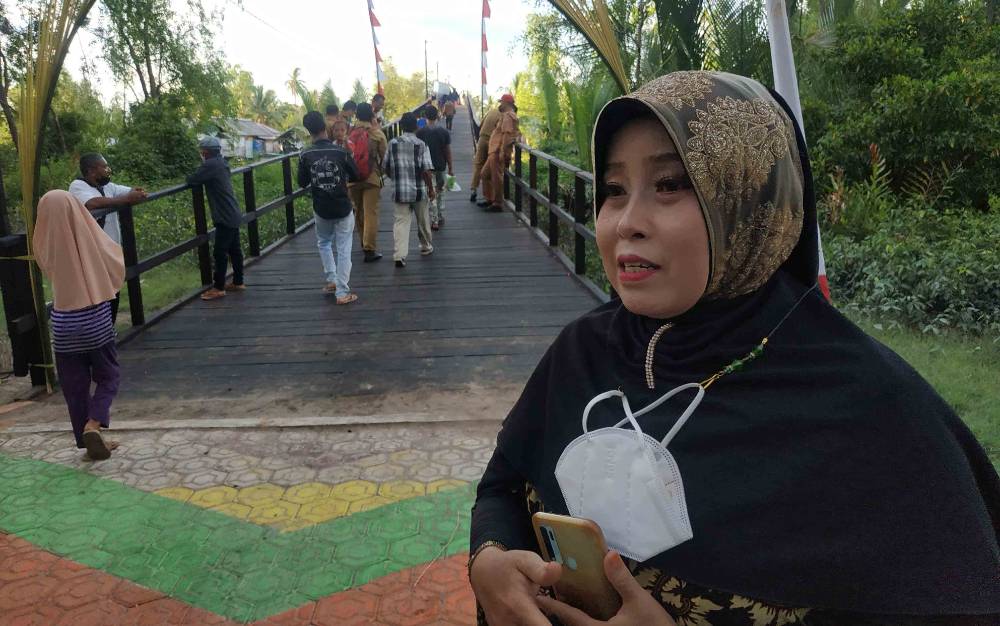 Jembatan Seribu Cemara Mudahkan Akses Nelayan Sungai Bakau