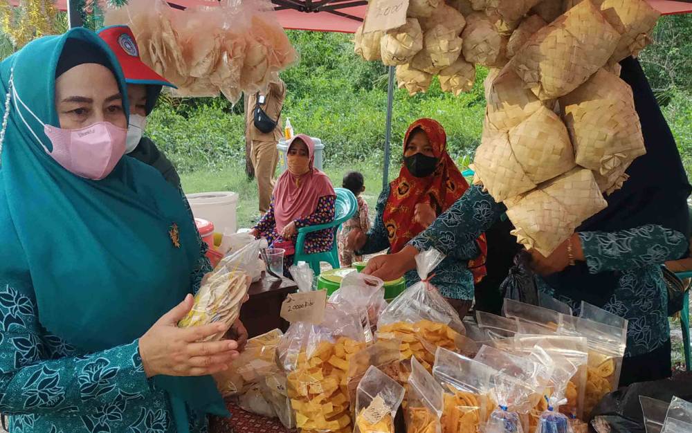 TP PKK Seruyan Dukung Pengembangan Sektor UMKM Desa