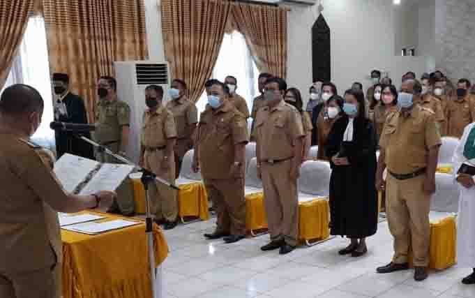 Ini Daftar Nama 44 Pejabat Dilantik di Lingkup Pemkab Barito Selatan