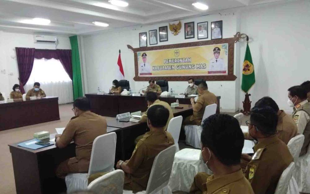 Pemkab Gunung Mas Berupaya Percepat Vaksinasi Covid-19