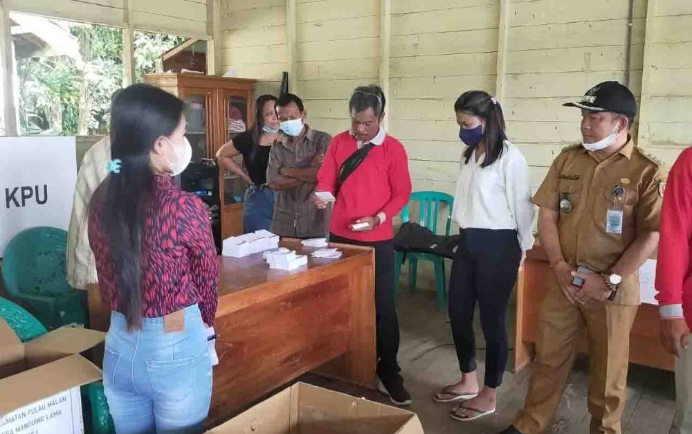 Ini Perolehan Suara Pilkades Serentak di Kecamatan Pulau Malan