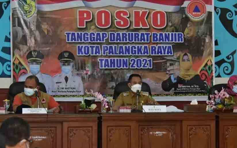 Pemko Palangka Raya Lakukan 3 Langkah Pascabanjir