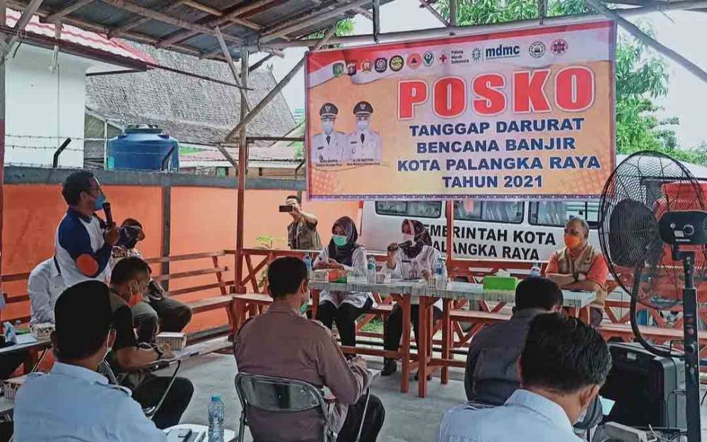 Pemko Palangka Raya Evaluasi Penanganan Banjir