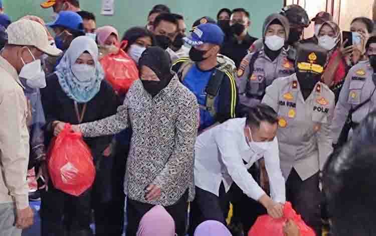 Ini Bantuan Kemensos untuk Penanganan Banjir di Palangka Raya