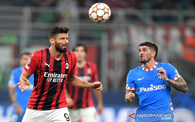 Laga Kontra Atletico Madrid Tentukan Nasib Milan di Liga Champions
