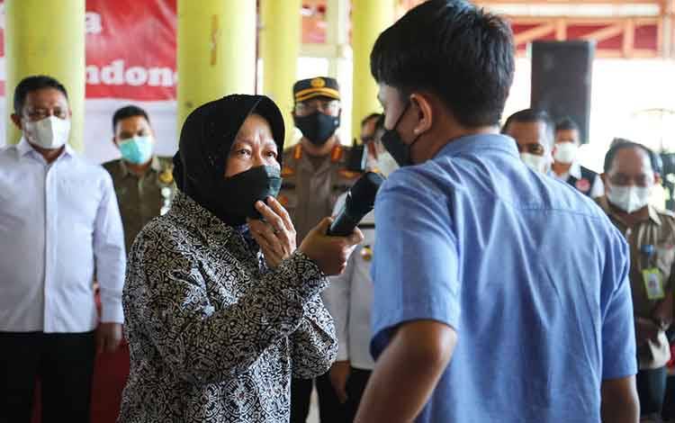 Kemensos Salurkan Bantuan Atensi di Palangka Raya Rp851.848.500