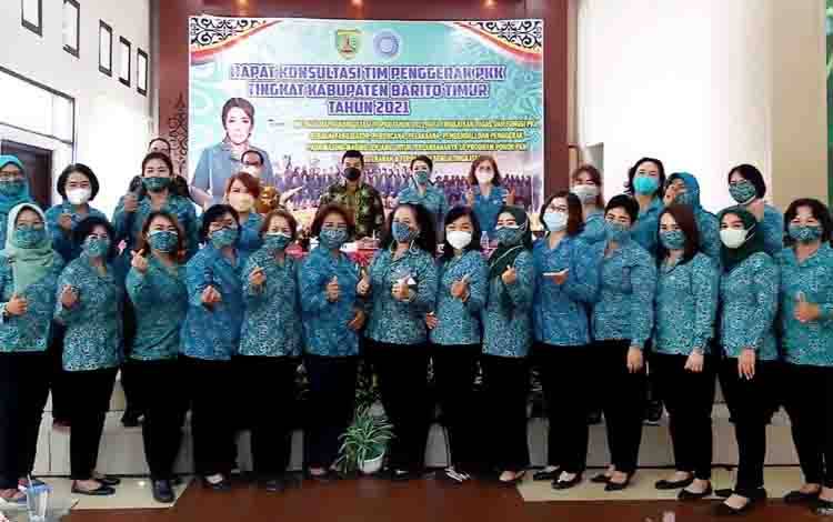 Bupati Barito Timur Harap Program PKK Selaras dengan Pemerintah Daerah
