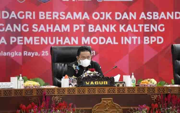 Wagub Apresiasi Kinerja Bank Kalteng