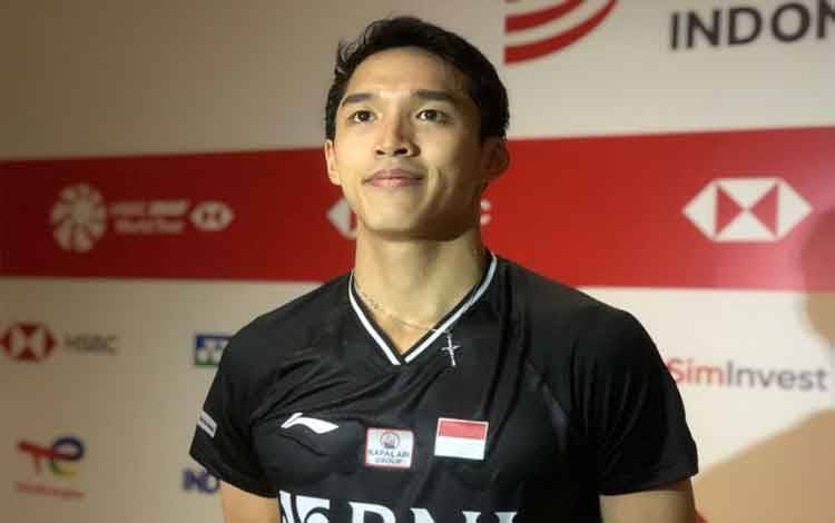 Jonatan Tetap Berlatih Meski Batal Lawan Antonsen di Perempat Final