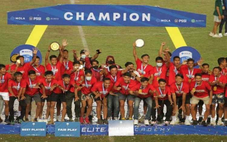 Bali United Juara Liga 1 U-18 dan PSM Kampiun Liga 1 U-16