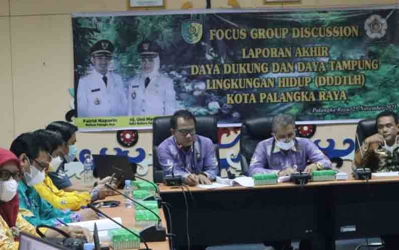 Pemko Palangka Raya Lakukan Kajian Lingkungan Hidup Strategis