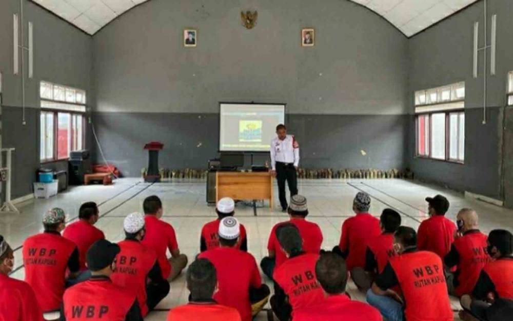Rutan Kuala Kapuas Berikan Penyuluhan Layanan Bantuan Hukum ke WBP