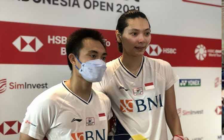 Hafiz/Gloria Korban Ketiga Mathias/Alexandra pada Indonesia Open