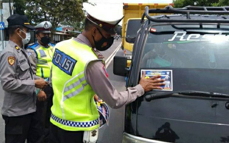 Satlantas Polres Kapuas Imbau Pengendara Terus Taati Aturan Lalu Lintas
