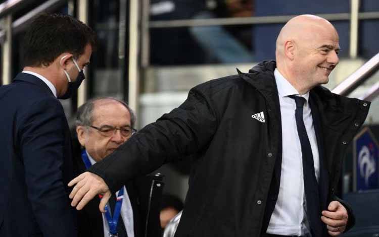 Infantino Sebut yang Menentang Perubahan Piala Dunia Ketakutan
