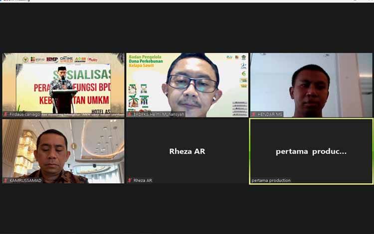 BPDPKS dan Komisi XI DPR Sosialisasikan UKMK Sawit