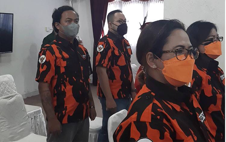 Sekda Ajak SAPMA Pemuda Pancasila Gunung Mas Turut Perangi Narkoba