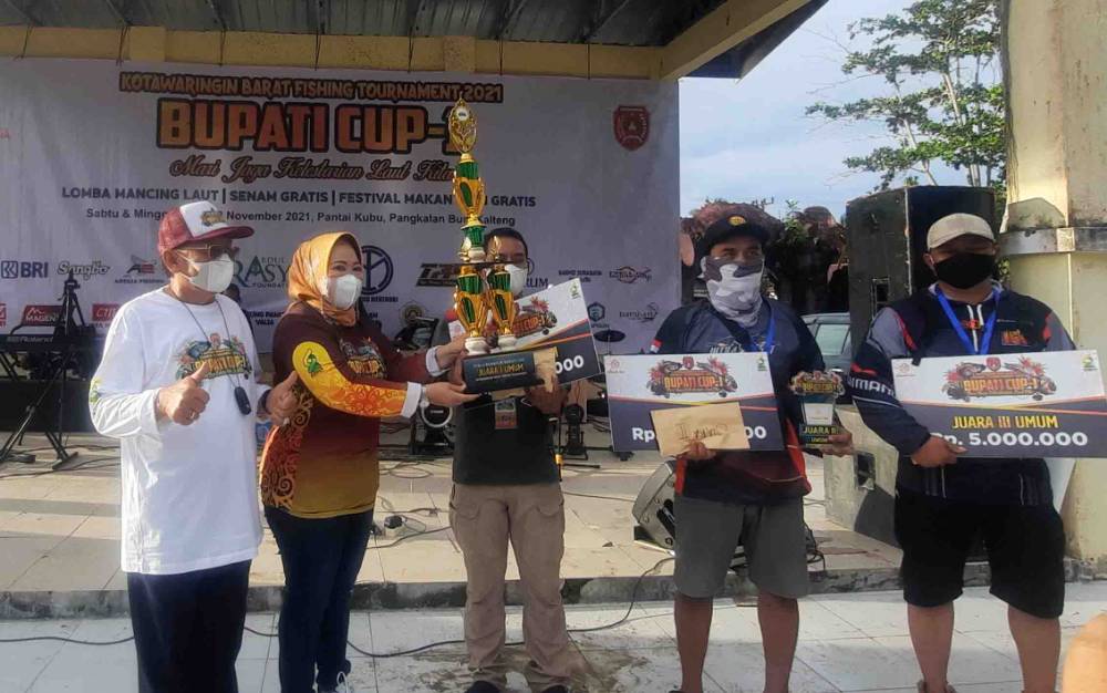 Kotawaringin Barat Fishing Tournament 2021 Bupati Cup I Berlangsung Meriah