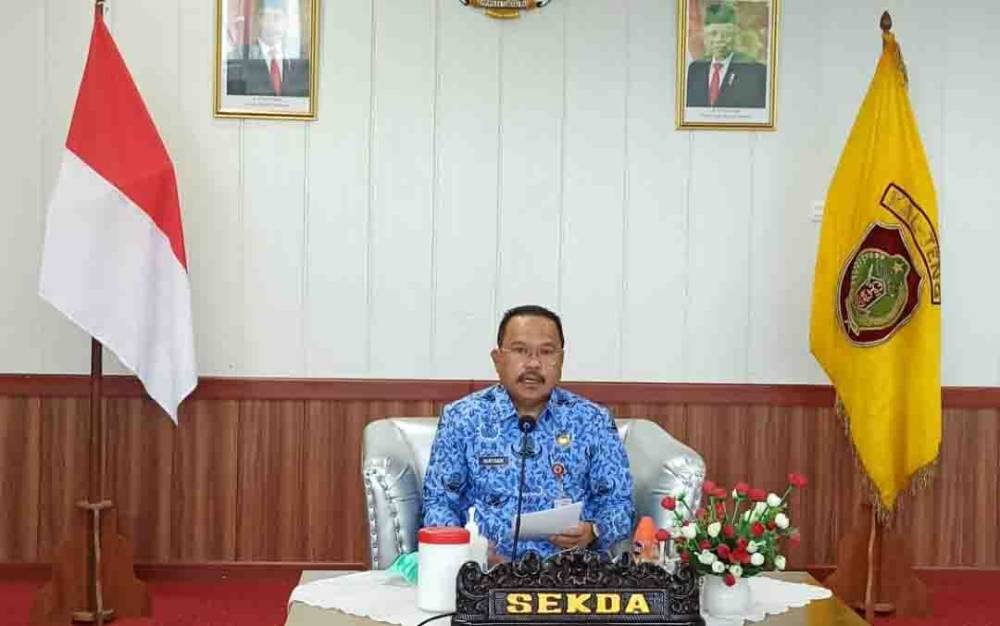 Pj Sekda Kalteng Buka Rakor Terkait Air Minum