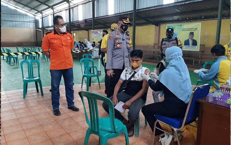 Vaksinasi di Kobar Capai 81 Persen