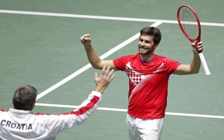 Kroasia Melaju ke Semifinal Piala Davis Usai Bungkam Italia