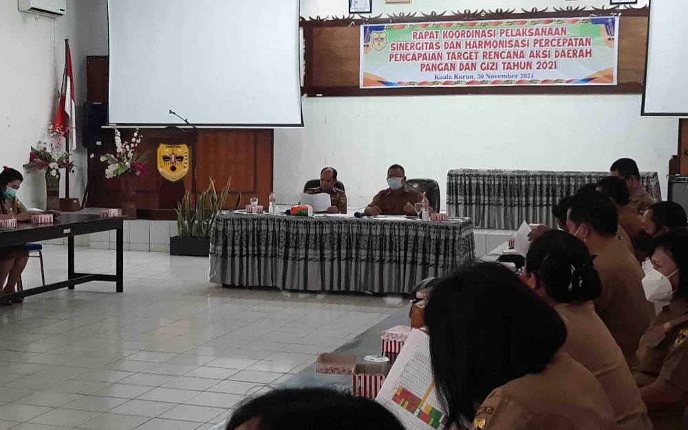 Program Ketahanan Pangan di Gunung Mas Bagian dari Pembangunan Provinsi dan Nasional