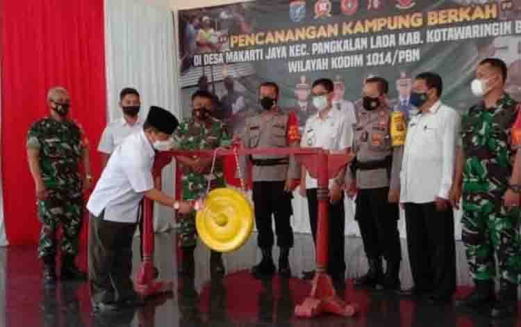 Dorong Pembangunan Berkeadilan, Desa Makarti Jaya Dicanagnkan sebagai Kampung Berkah