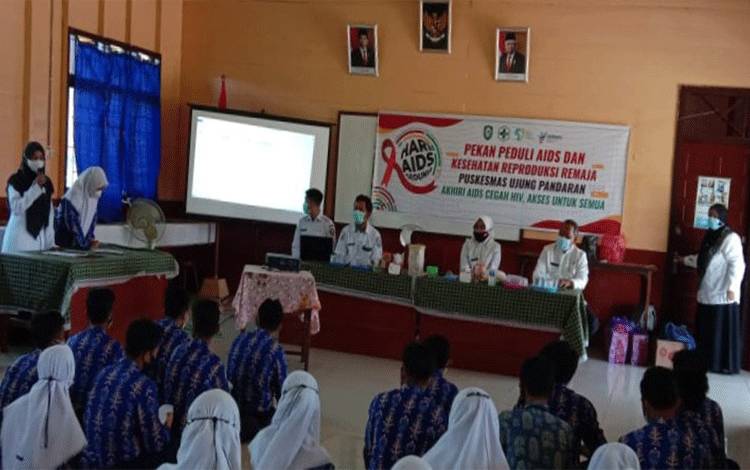 Puskesmas Ujung Pandaran Keliling Sekolah-Sekolah Demi Misi ini